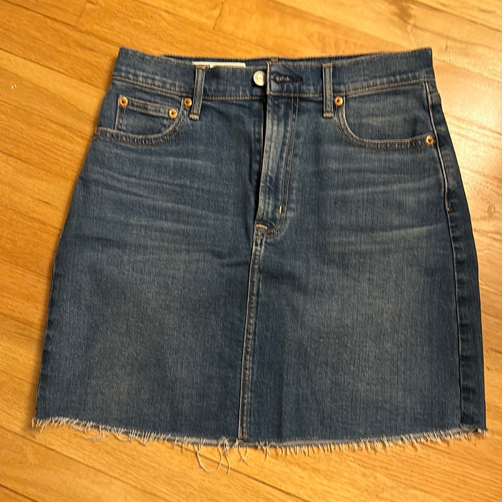 Gap Jean skirt.
